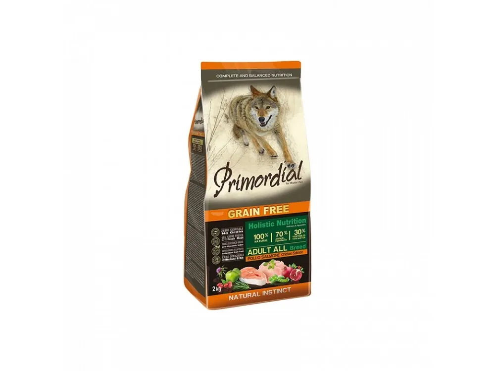 Betrouwbaar Primordial Adult Chicken&Salmon 2 kg