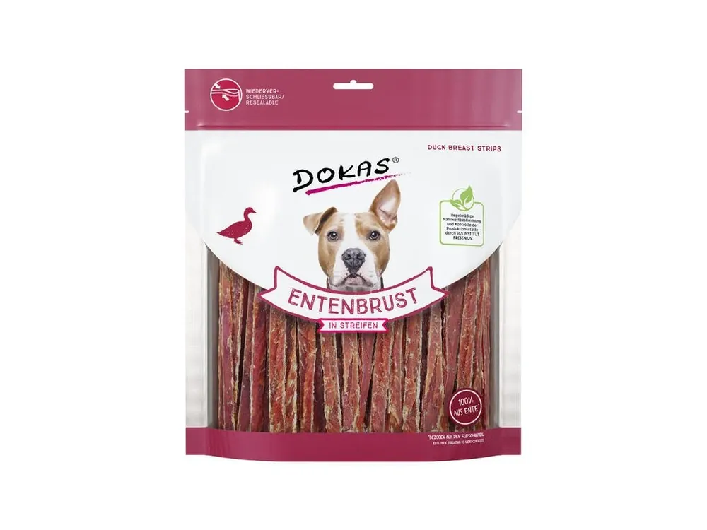 Dokas Kachní prsa proužky 500 g Seizoensaanbieding