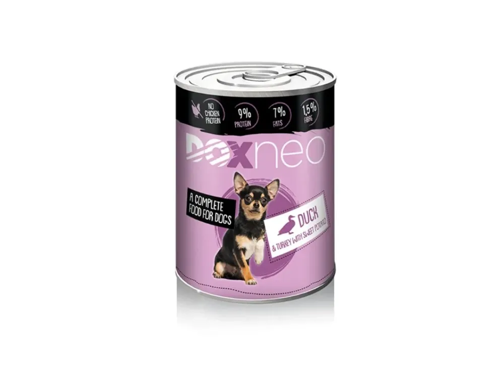 Goedkoop Doxneo Duck konzerva pro psy s kachnou 40