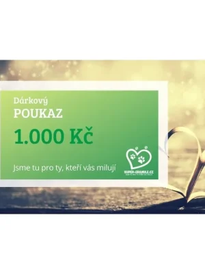 Dárkový poukaz v hodnotě 1.000 Kč Lage Kosten
