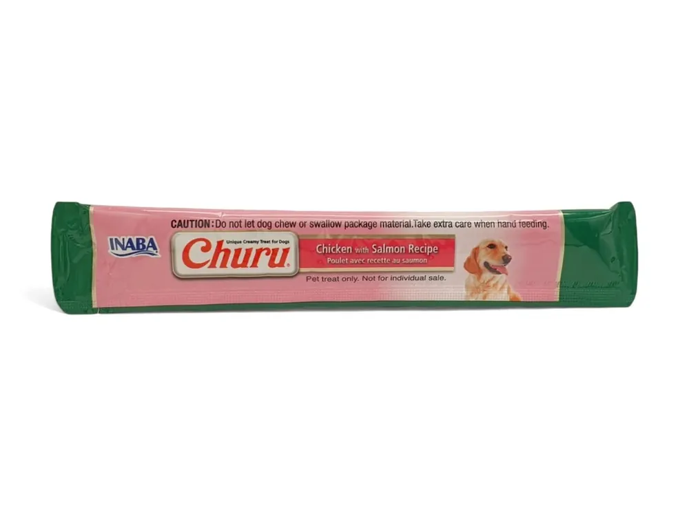 Koop Vandaag Churu Dog PYRÉ KUŘE, LOSOS 14 g - 1 ks