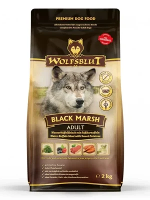 Rechtstreeks Van De Fabrikant Wolfsblut BLACK MARSH Adult BŮVOLÍ s batá