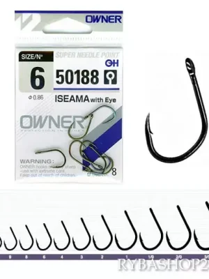 Owner Iseama w/Eye 50188 horog 4-es Uitverkoop