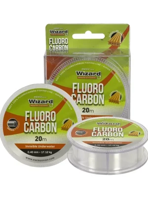 Wizard Fluoro Carbon Monofil Előkezsinór 0.50mm, 20m, 22.35kg Laatste Kans