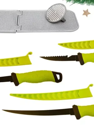 Nu Kopen KARÁCSONYI FLUO ALL-IN KÉS SZETT
