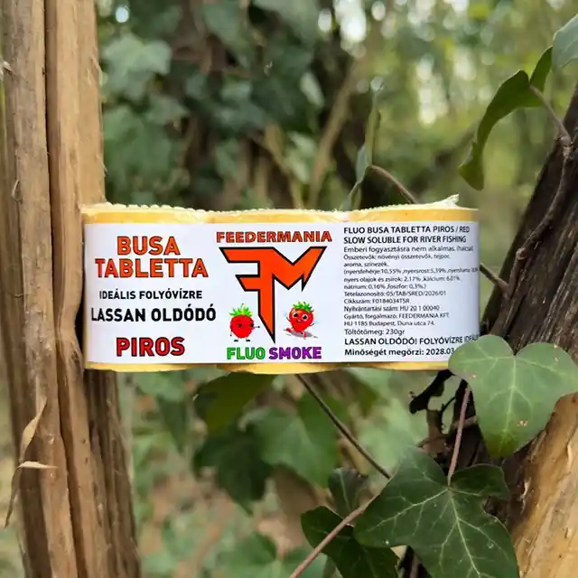 Feedermánia Fluo Smoke Busa Tabletta Lassan Oldódó - Piros Fabrieksprijs