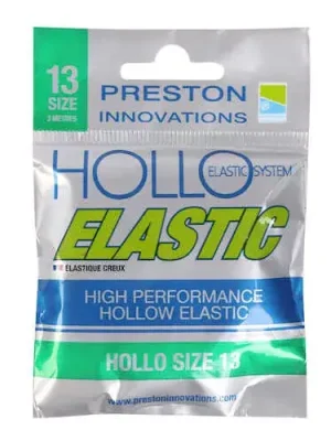 Lage Kosten PRESTON Hollo Elastic rakós gumi Size 13h Green (zöld 2,3mm)