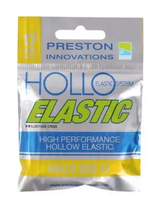 Speciale Aanbieding PRESTON Hollo Elastic rakós gumi Size 17h Yellow (sárga 2,8mm)