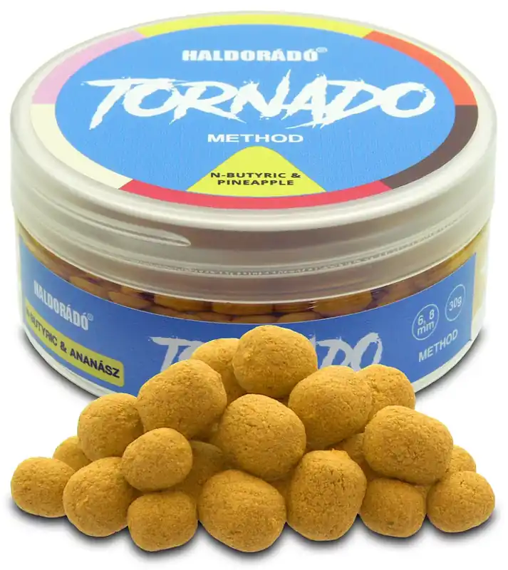 Beperkt Aanbod Haldorádó TORNADO Method 6, 8 mm - N-Butyric & Ananász