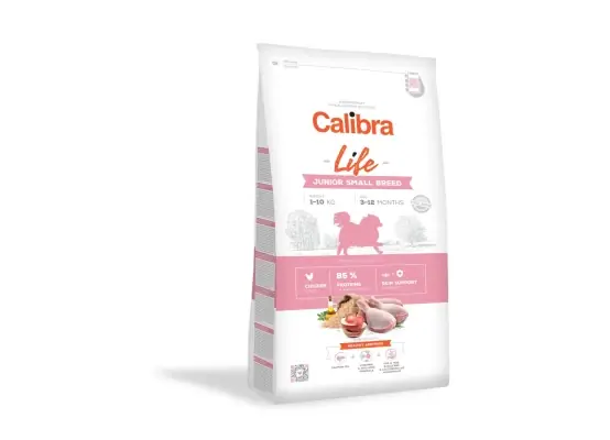 Calibra Dog Life Junior Small Breed Chicken 6kg Nieuw