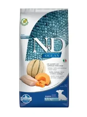 Beperkt Aanbod N&D OCEAN DOG Puppy Mini Codfish & Pumpkin & Melon 7kg