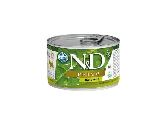 Bestel Nu N&D DOG PRIME Adult Boar & Apple 140g