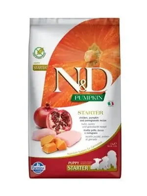 Beperkte Voorraad N&D Pumpkin DOG Puppy Starter Chicken&Pomegranat 2,5kg