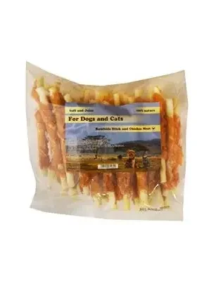 Goedkoop Pochoutka Tyčinka z buvolí kůže s kuřecím masem 500g