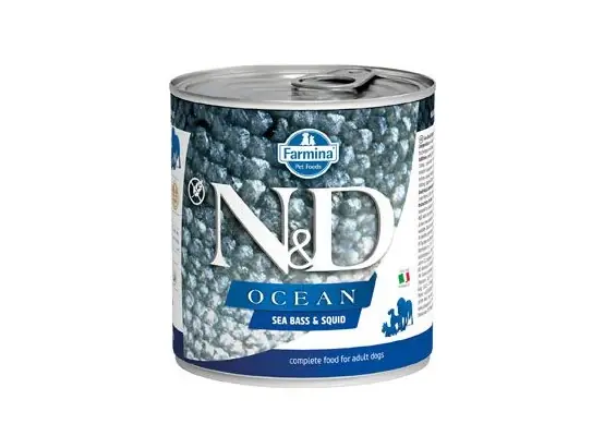 Beste Prijs N&D DOG OCEAN Adult Codfish & Squid 285g
