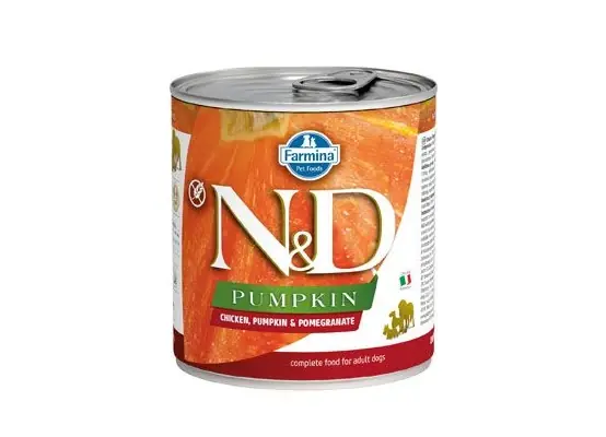 Veilige Betaling N&D DOG PUMPKIN Adult Chicken & Pomegranate 285g