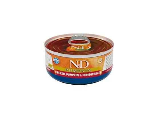 N&D CAT PUMPKIN Adult Chicken & Pomegranate 70g Actieprijs