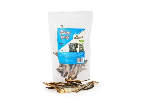 Nu Kopen NATURECA pochoutka Šproty sušené 6-8cm 70g