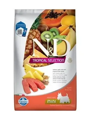 Beste Prijs N&D TROPICAL SELECTION DOG Adult Mini Salmon 5kg