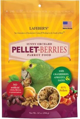 LAFEBER Pellet-Berries Sunny Orchard Parrot 284g Nu Kopen
