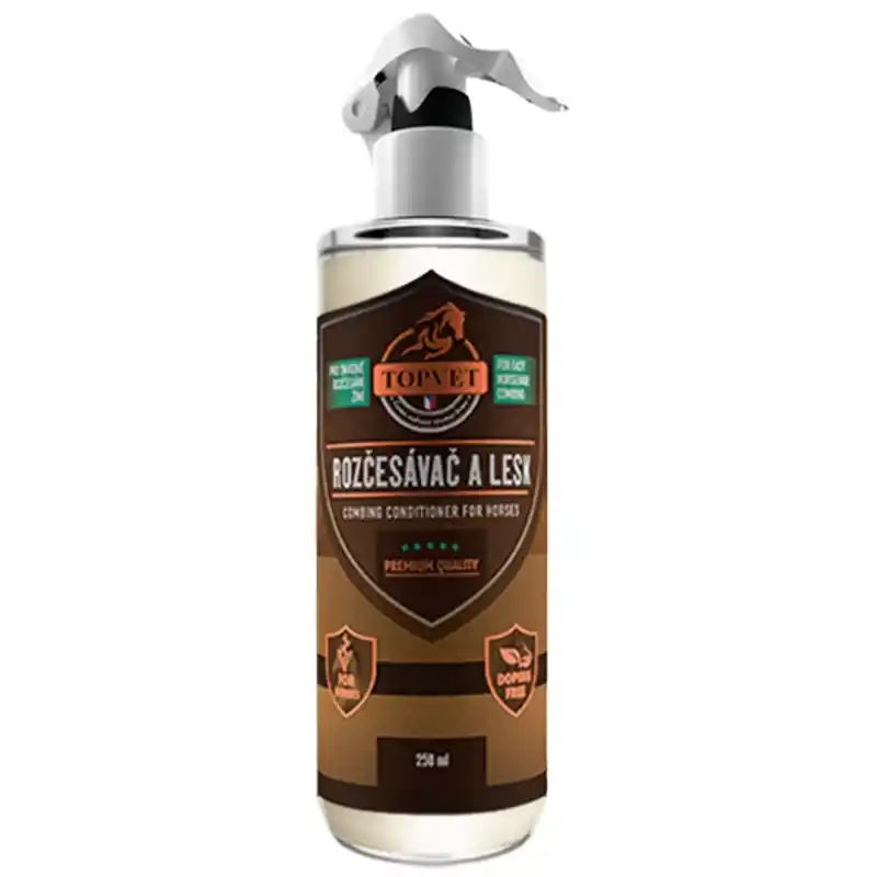 Betrouwbaar Rozčesávač pro koně 250ml Topvet