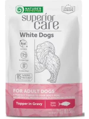 Beperkt Aanbod Nature‘s Protection Superior Care White Dogs Tuna 70 g