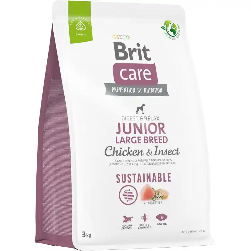 Bestel Nu Brit Care Dog Sustainable Junior Large Breed 3 kg