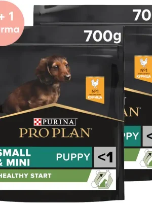 Pro Plan Small & Mini Puppy Healthy Start kuře 700 g 1 + 1 zdarma Koop Vandaag