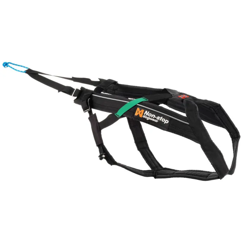 Non-stop dogwear Freemotion postroj 3 černý Exclusieve Aanbieding
