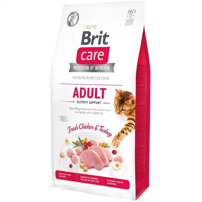 Koop Online Brit Care Cat Grain-Free Adult Activity Support 7 kg