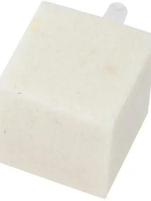 Vzduchovací kámen bílý hranol Duvo+ 2,5 × 2,5 × 2,5 cm Betrouwbaar