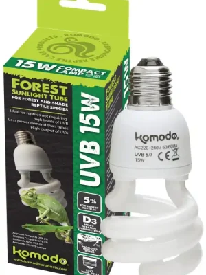 Speciale Aanbieding Komodo Forest Sunlight zářivka kompaktní UVB 5% 15 W