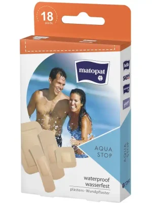 Direct Verzonden Matopat Aqua Stop voděodolné náplasti 18 ks