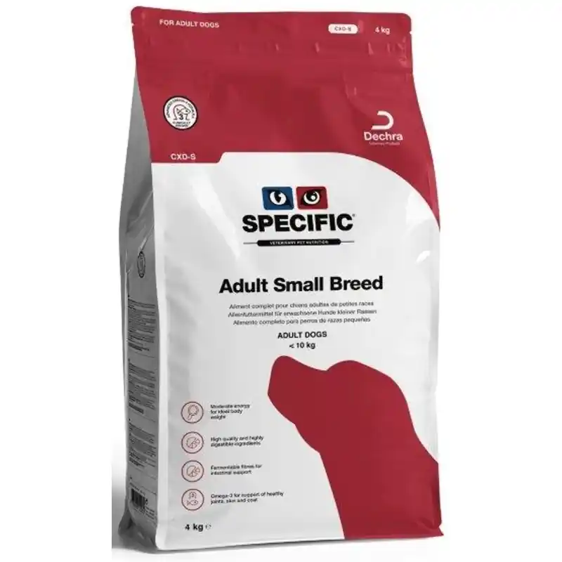 Speciale Aanbieding Specific CXD-S Adult Small Breed 4kg