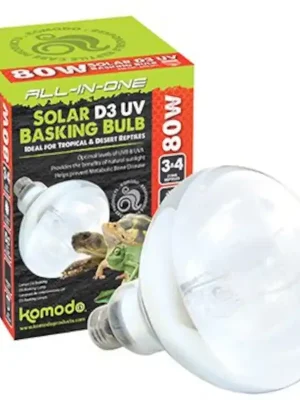 Komodo Basking Bulb Solar D3 UV All-in-One žárovka 80 W Voordeelprijs