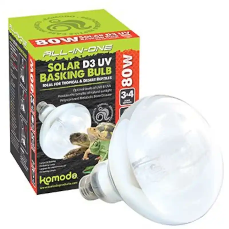 Komodo Basking Bulb Solar D3 UV All-in-One žárovka 80 W Voordeelprijs