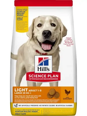 Hill‘s Science Plan Canine Adult Light Large Breed Chicken 14 kg Shop Nu
