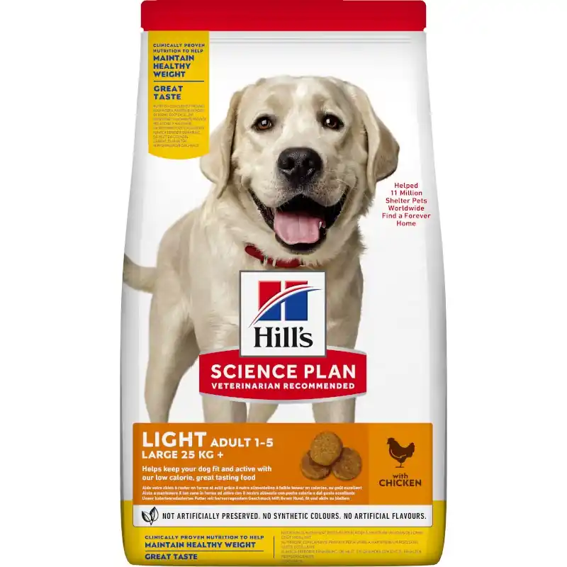 Hill‘s Science Plan Canine Adult Light Large Breed Chicken 14 kg Shop Nu