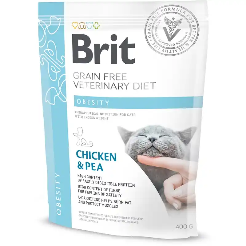 Hoge Kwaliteit Brit GF Veterinary Diets Cat Obesity 400 g