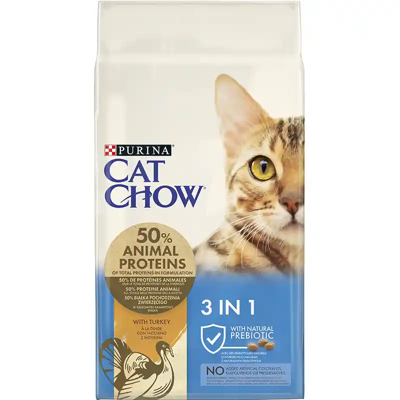 Gecertificeerd Purina Cat Chow Special Care 3 in 1 15 kg