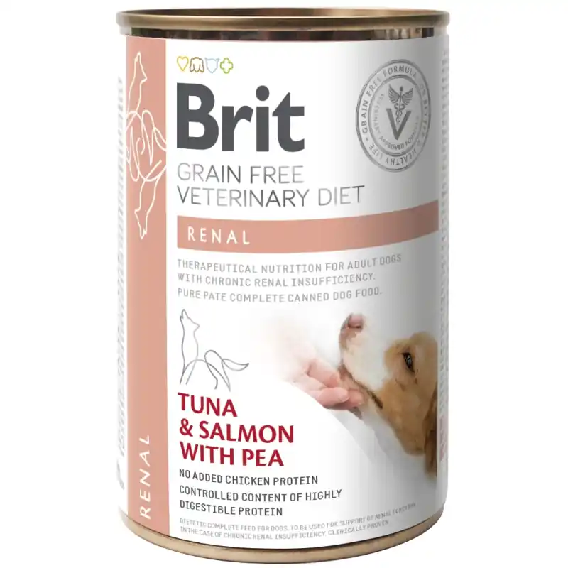 Brit GF Veterinary Diets Dog Can Renal 400 g Alleen Vandaag