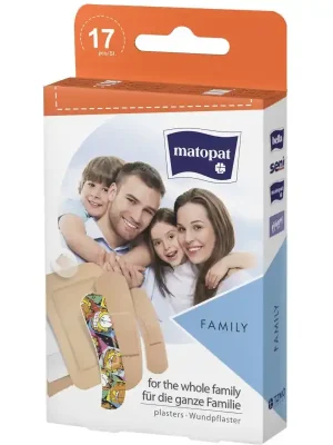 Tijdelijk Beschikbaar Matopat Family náplasti 17 ks