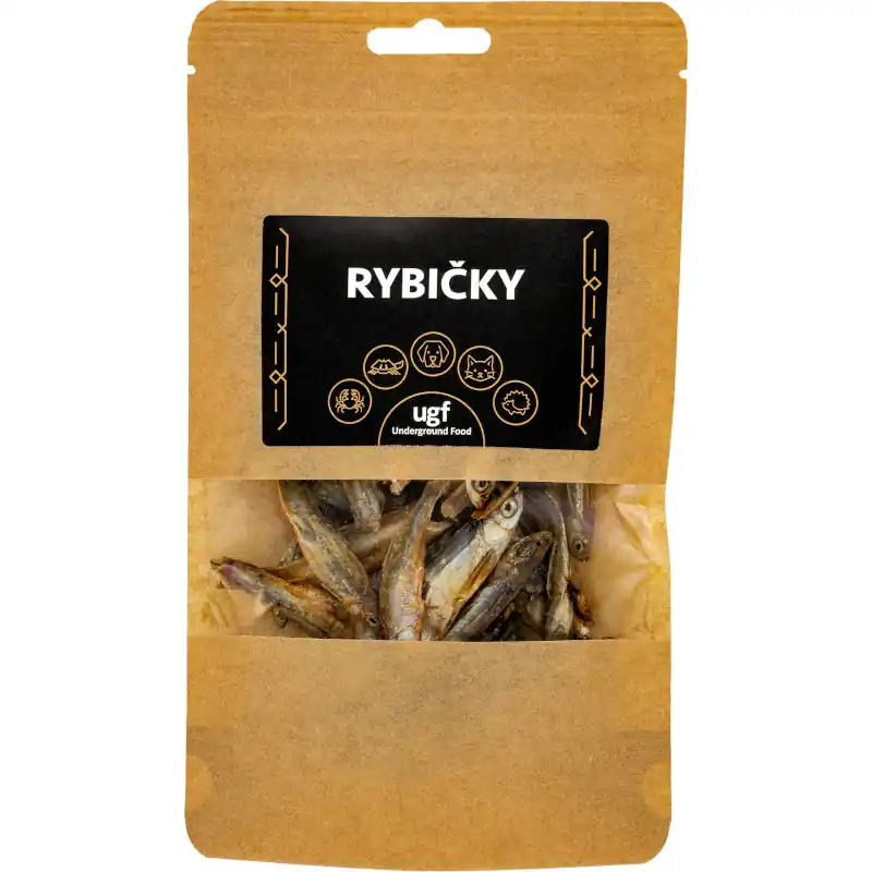 Aanbieding UGF rybičky sušené 35 g