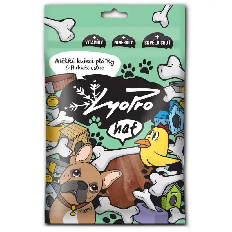 Finale Uitverkoop LyoPro haf Měkké kuřecí plátky 70 g