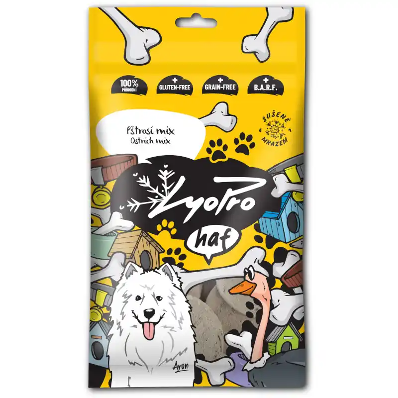 Seizoensaanbieding LyoPro haf Pštrosí mix 50 g