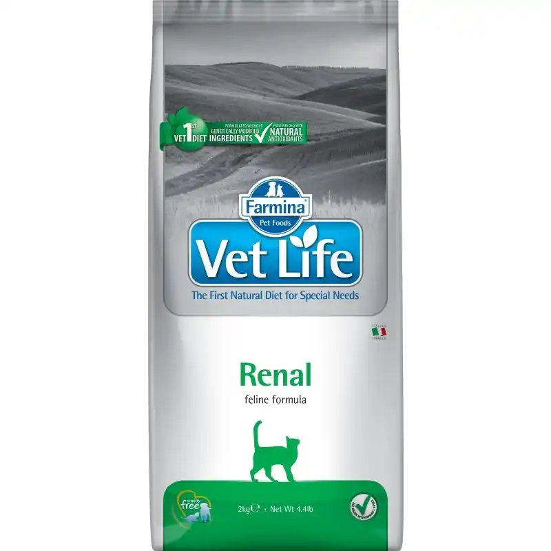 Vet Life Natural Feline Renal 2 kg Lage Prijs