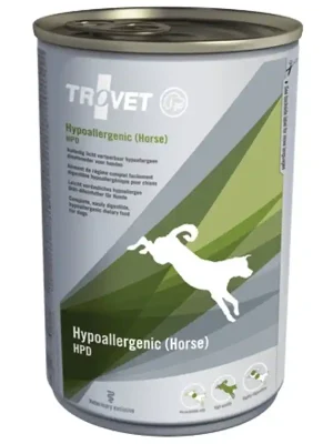 Trovet Canine HPD Hypoallergenic Horse konzerva 400 g Goedkoop