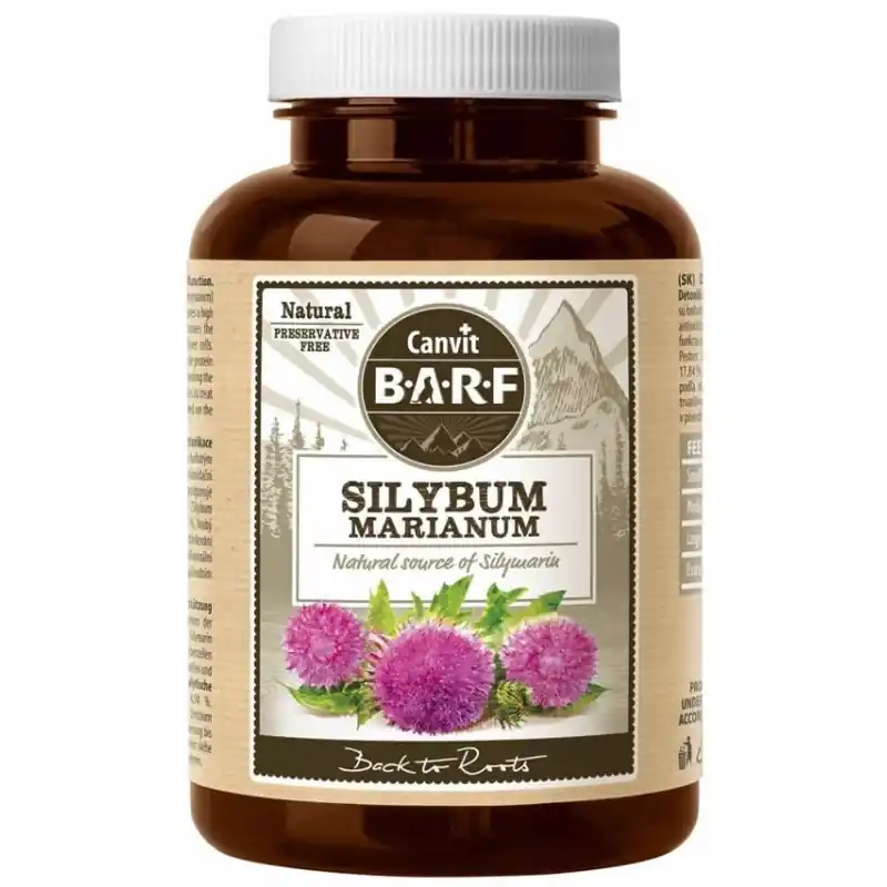 Canvit BARF Silybum Marianum plv 160 g Alleen Vandaag