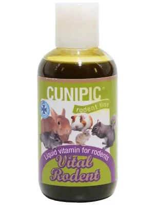 Cunipic Vital Rodent - tekuté vitamíny pro drobné savce 150 ml Meest Verkocht