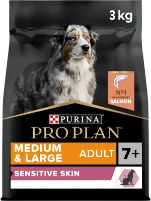 Pro Plan Medium & Large Adult 7+ Sensitive Skin losos 3 kg Express Levering